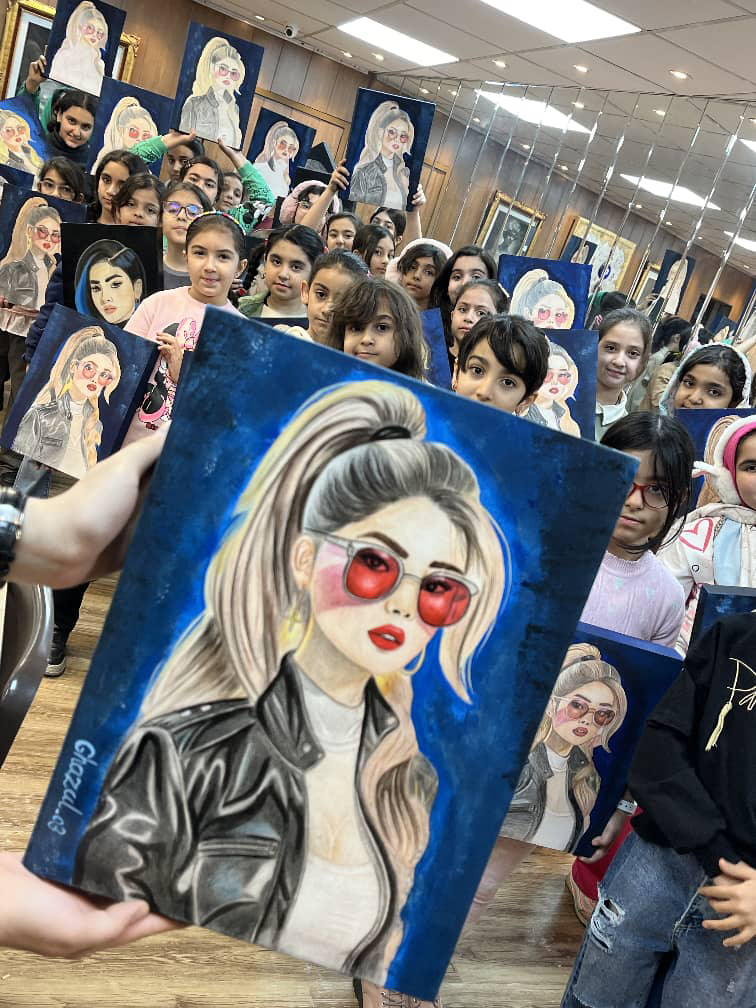 آموزش نقاشی سیاه قلم کودکان